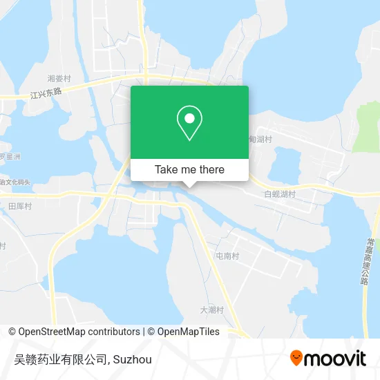 吴赣药业有限公司 map