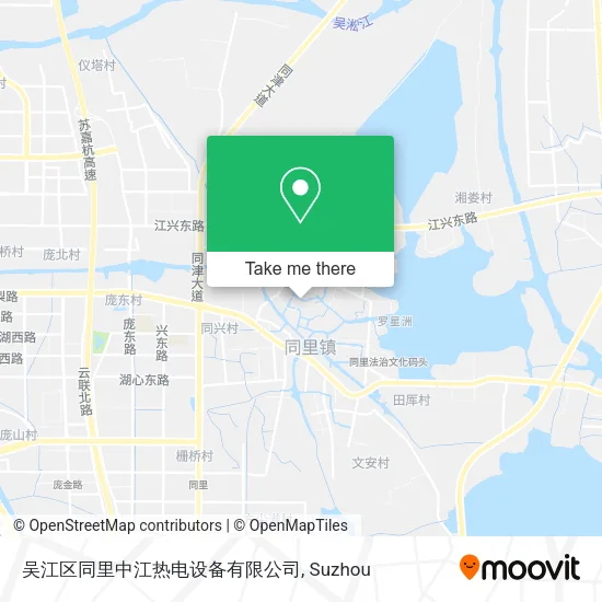 吴江区同里中江热电设备有限公司 map
