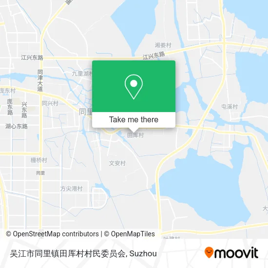 吴江市同里镇田厍村村民委员会 map