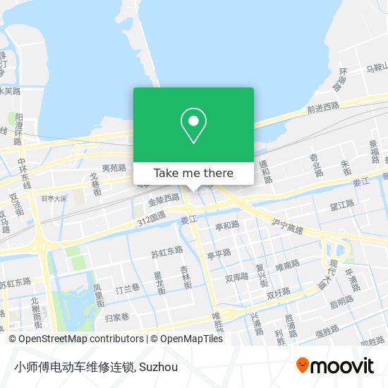 小师傅电动车维修连锁 map