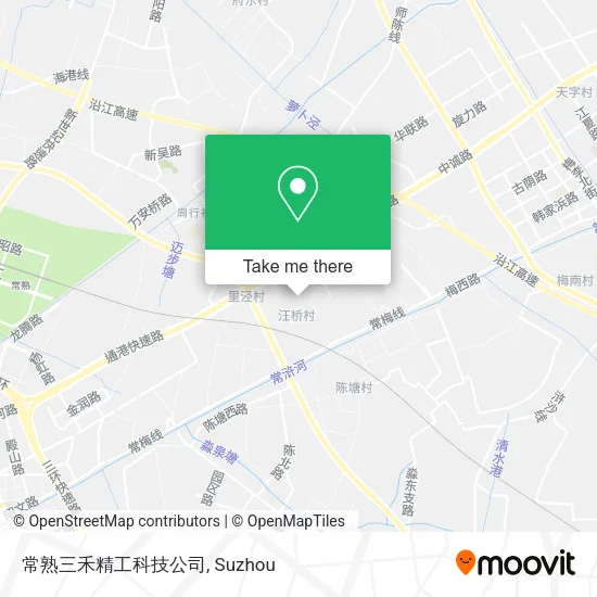 常熟三禾精工科技公司 map