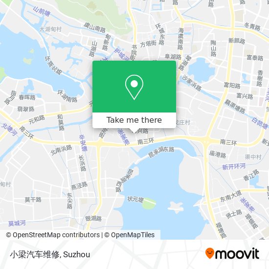 小梁汽车维修 map