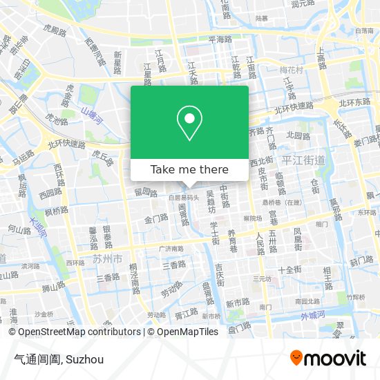 气通阊阖 map