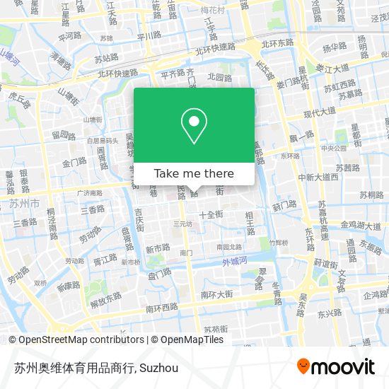苏州奥维体育用品商行 map