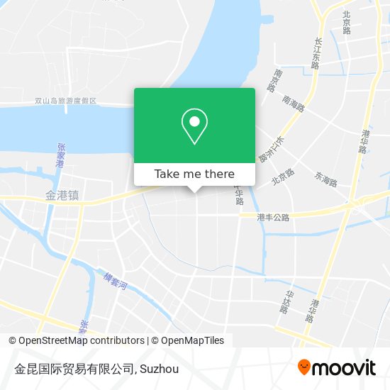 金昆国际贸易有限公司 map