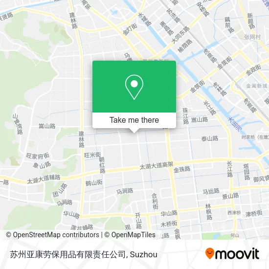 苏州亚康劳保用品有限责任公司 map