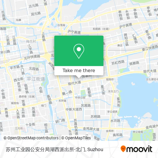 苏州工业园公安分局湖西派出所-北门 map