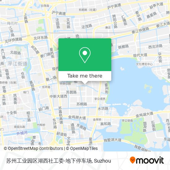 苏州工业园区湖西社工委-地下停车场 map