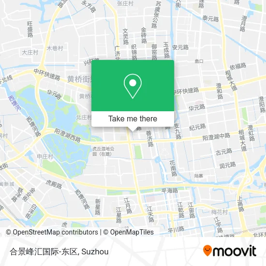 合景峰汇国际-东区 map