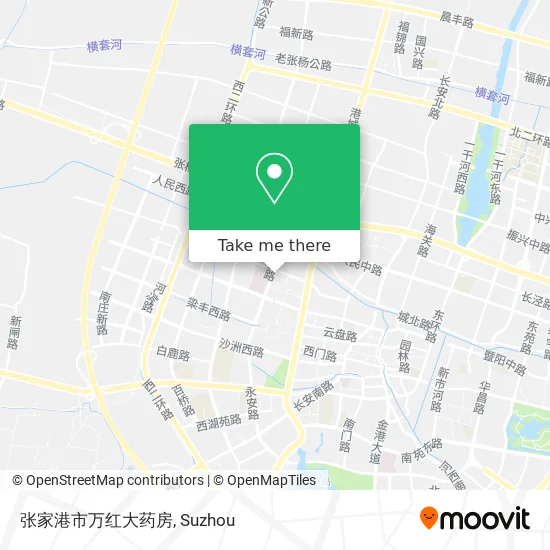 张家港市万红大药房 map