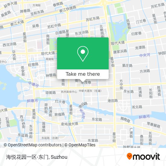 海悦花园一区-东门 map