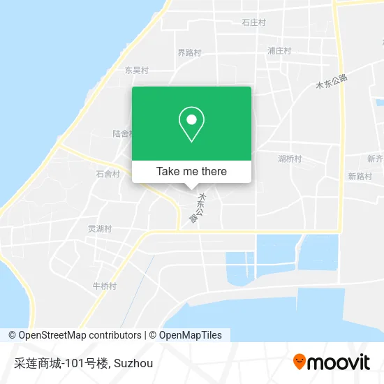 采莲商城-101号楼 map