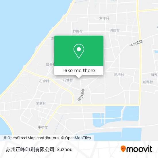 苏州正峰印刷有限公司 map