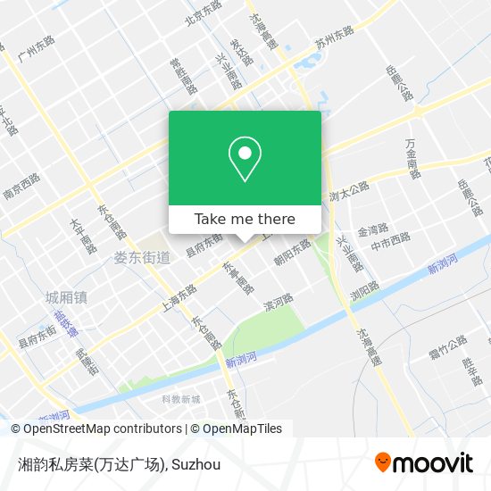 湘韵私房菜(万达广场) map