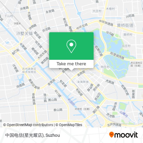 中国电信(星光耀店) map