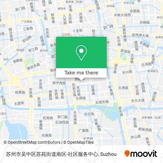 苏州市吴中区苏苑街道南区-社区服务中心 map