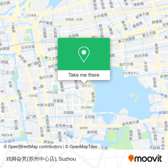 鸡脚旮旯(苏州中心店) map