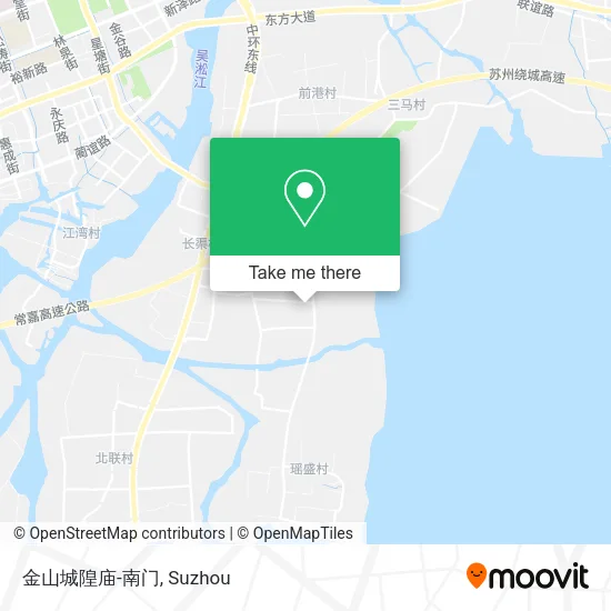 金山城隍庙-南门 map