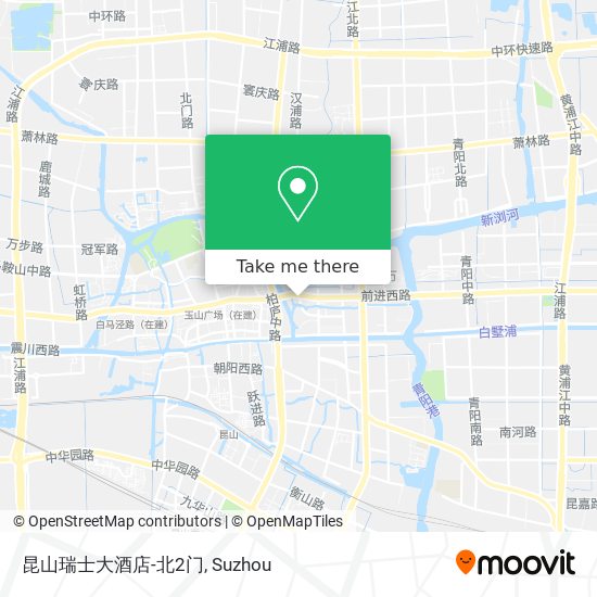 昆山瑞士大酒店-北2门 map