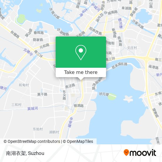 南湖衣架 map