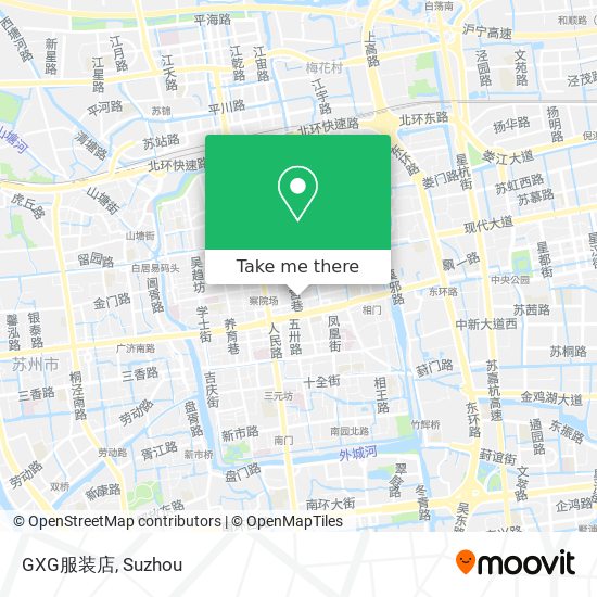 GXG服装店 map