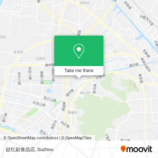 赵红副食品店 map