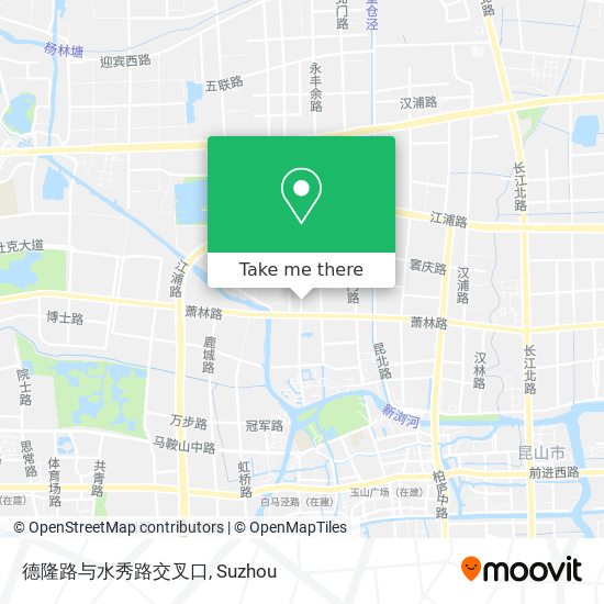 德隆路与水秀路交叉口 map