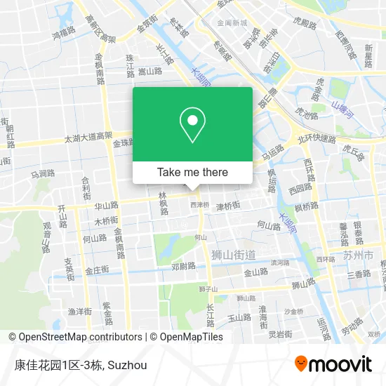 康佳花园1区-3栋 map