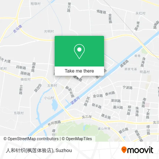 人和针织(枫莲体验店) map