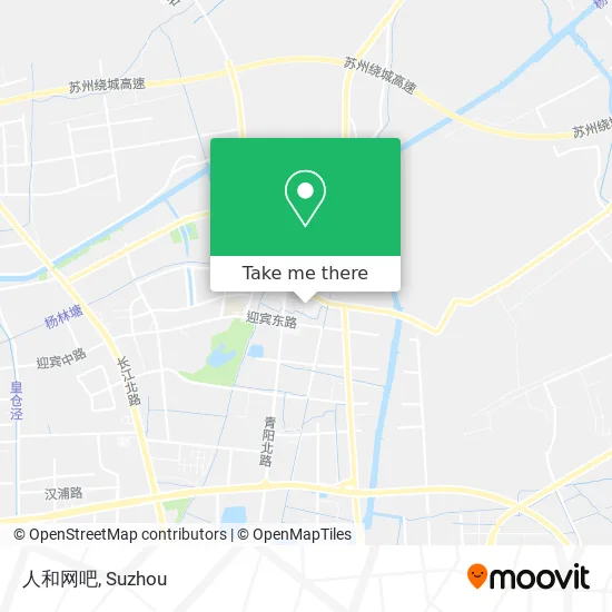 人和网吧 map