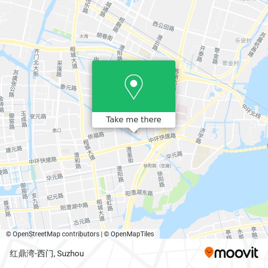红鼎湾-西门 map