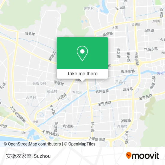 安徽农家菜 map