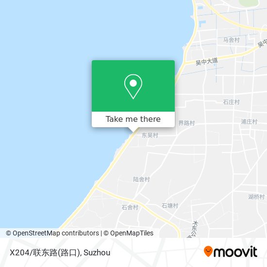 X204/联东路(路口) map