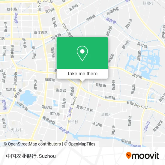 中国农业银行 map