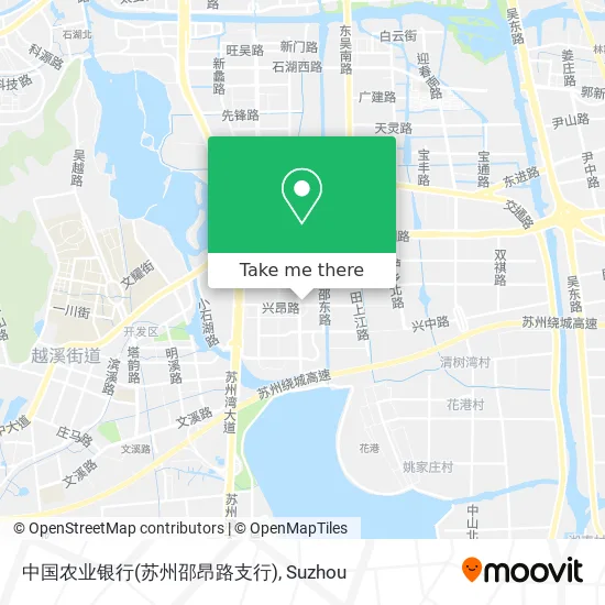 中国农业银行(苏州邵昂路支行) map
