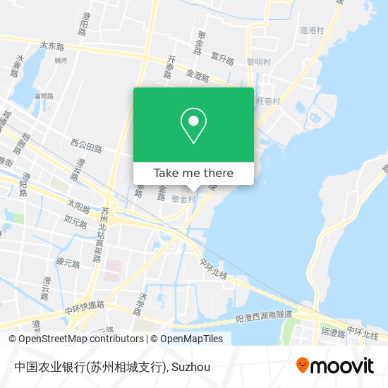 中国农业银行(苏州相城支行) map