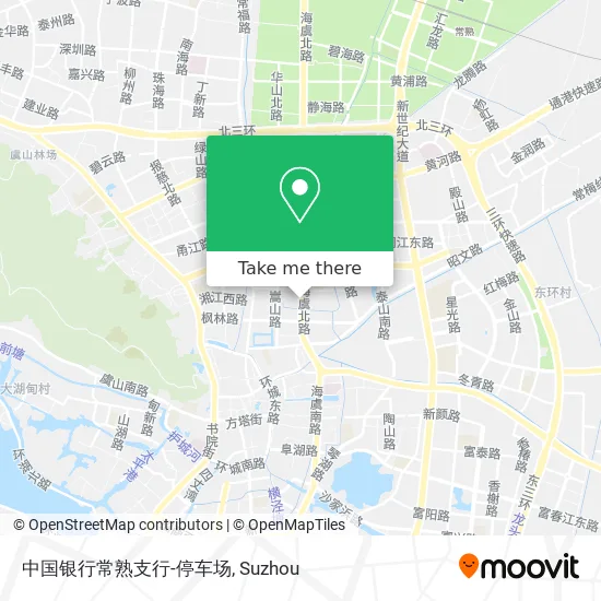 中国银行常熟支行-停车场 map