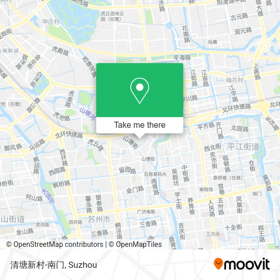 清塘新村-南门 map