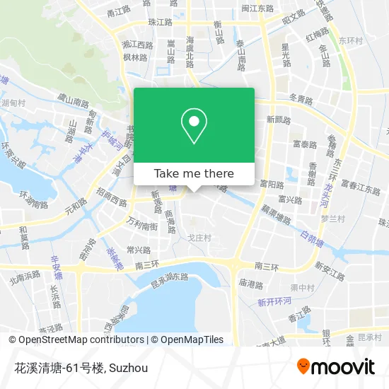 花溪清塘-61号楼 map