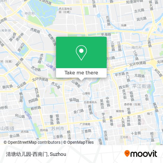 清塘幼儿园-西南门 map