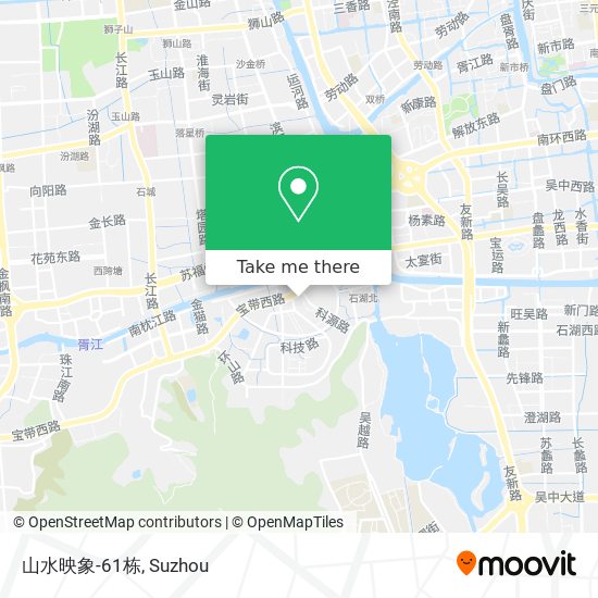 山水映象-61栋 map
