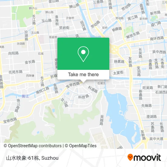 山水映象-61栋 map