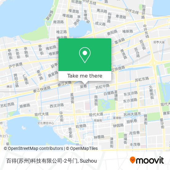 百得(苏州)科技有限公司-2号门 map