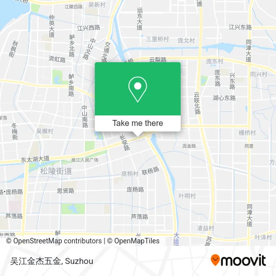 吴江金杰五金 map