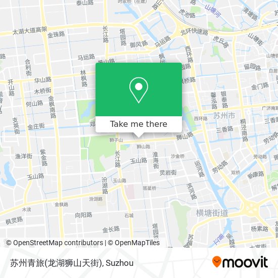 苏州青旅(龙湖狮山天街) map