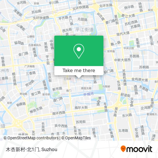 木杏新村-北1门 map