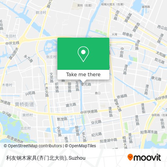 利友钢木家具(齐门北大街) map