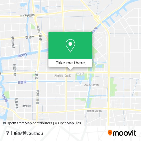 昆山航站樓 map