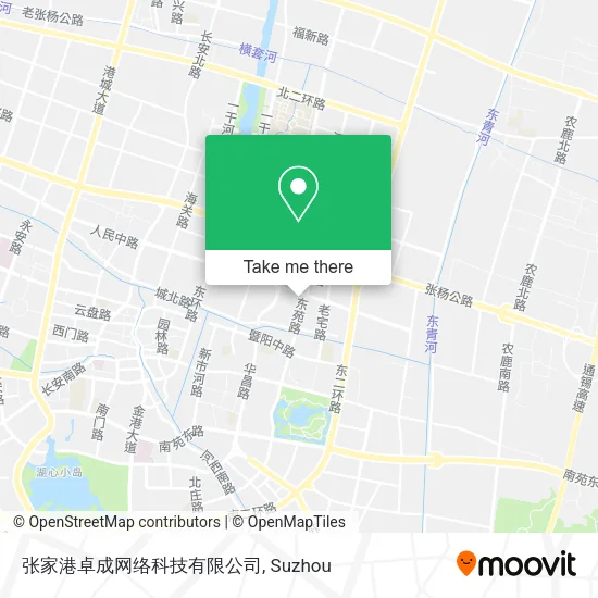 张家港卓成网络科技有限公司 map
