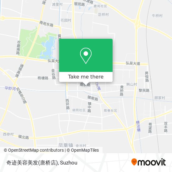 奇迹美容美发(唐桥店) map